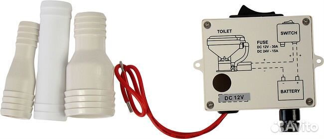 Унитаз с электрической помпой 12V