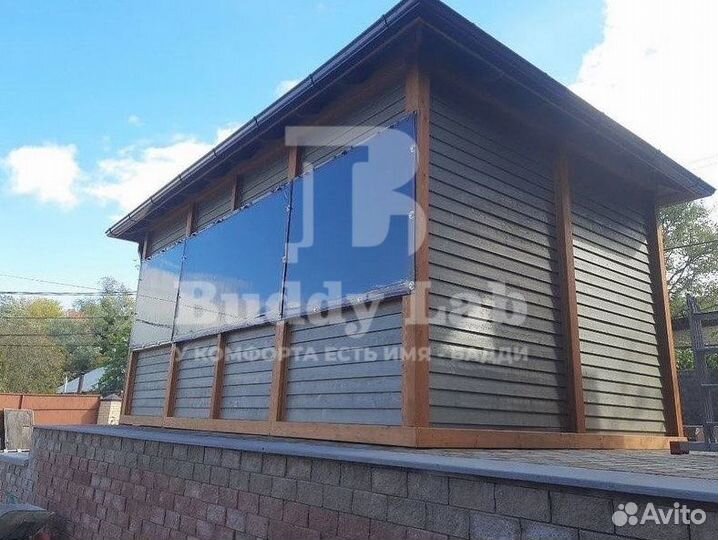 Мягкие окна для террас и беседок от производителя