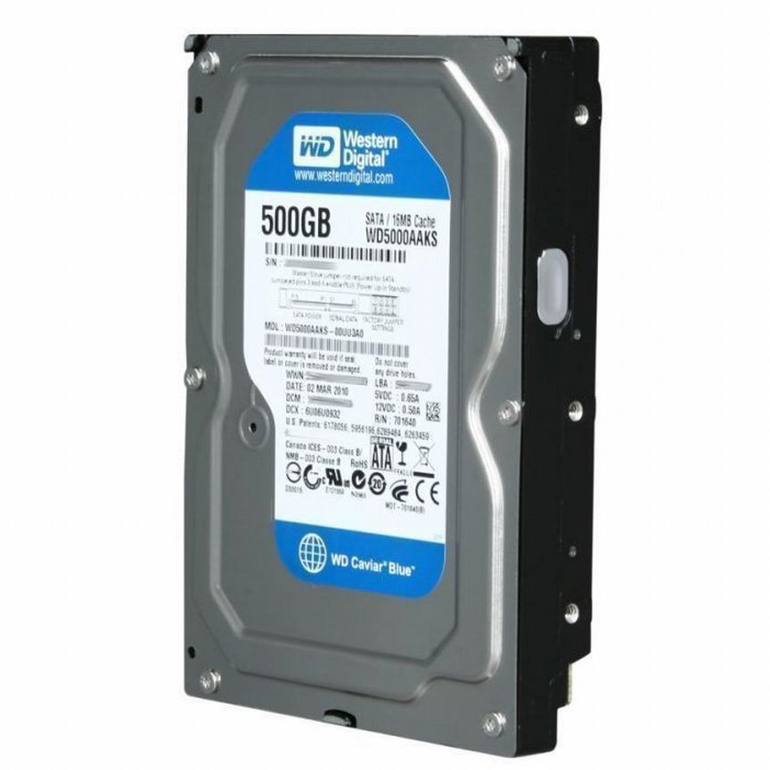 [WD5000AAKS] Жесткий Диск Wd 500gb Wd5000aajs Sata Wd5000aaks