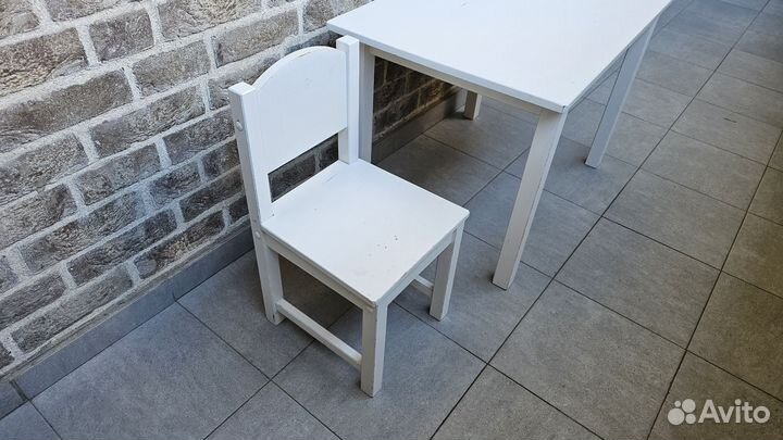 Детский стол и стул IKEA Сундвик Sundvik