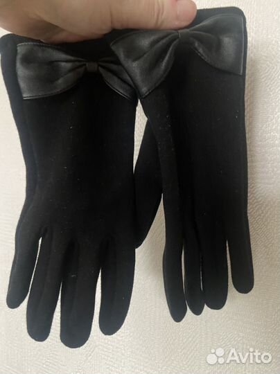 Перчатки женские трикотаж