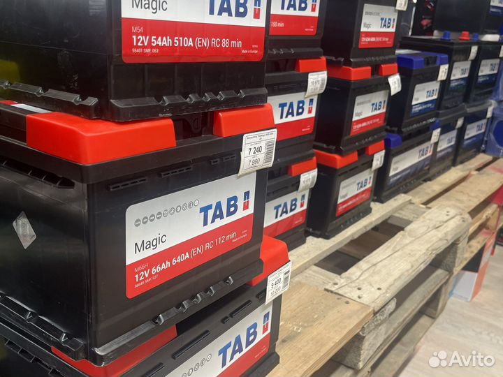 Аккумулятор TAB 66 оп для Вашего авто