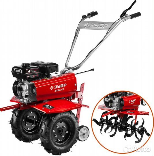 Мотоблок бензиновый Зубр мтб-300