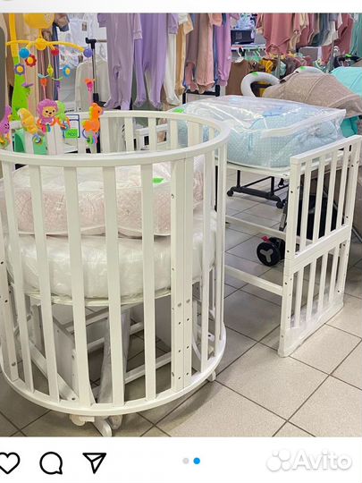 Детская кроватка трансформер 8 в 1