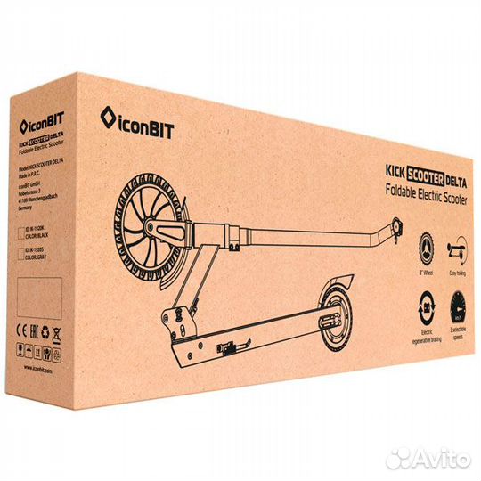 Самокат Iconbit Kick Scooter Delta (IK-1920S)