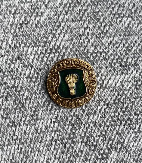 Значок времен СССР - Острогожск - Древний герб