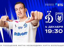 Билет на матч Динамо-Рубин D101