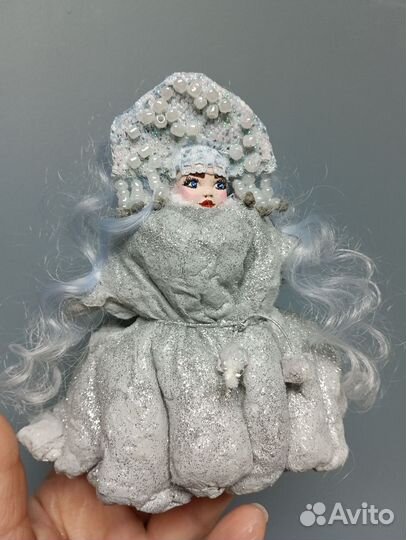 Ватная снегурочка, снежная королева