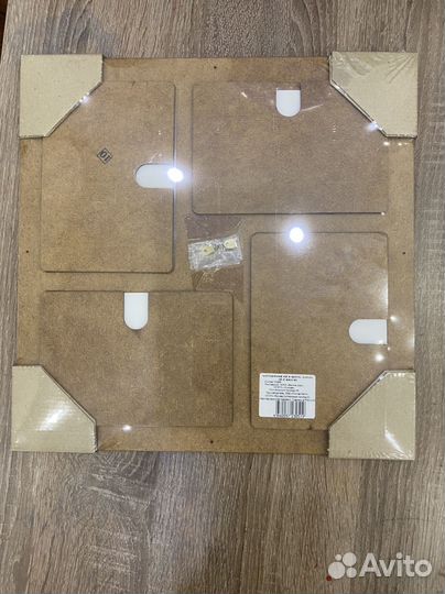 Фоторамка на 4 фото, 33х33