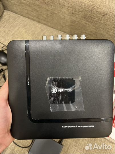 Комплект IP видеонаблюдения 4 камеры 2 мп 1 тб