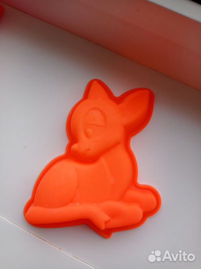 Формы для выпечки силиконовые 4шт 