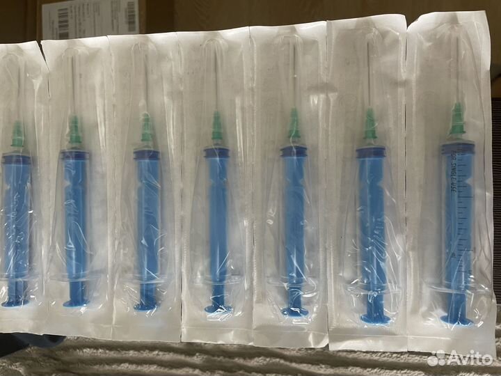 Шприцы одноразовые 2мл, 5мл, 10мл, 20мл, 50мл