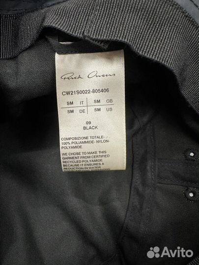 Панама Rick Owens x Champion Bucket Hat оригинал