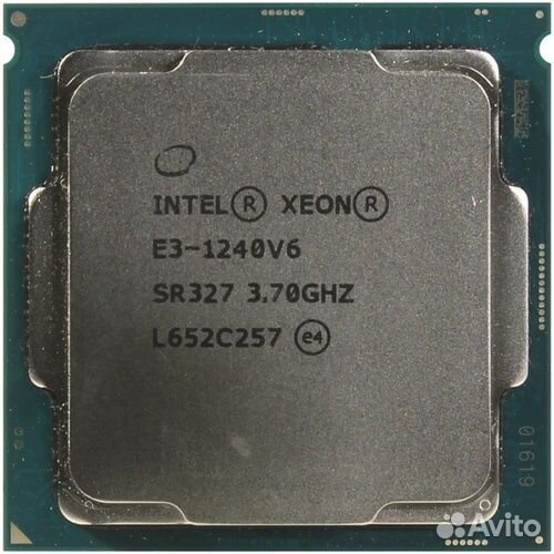 Процессор Intel Xeon E3 1240 v6 OEM