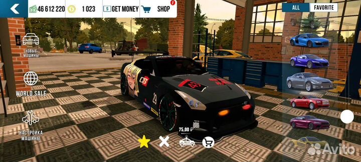 Машины в кар паркинг