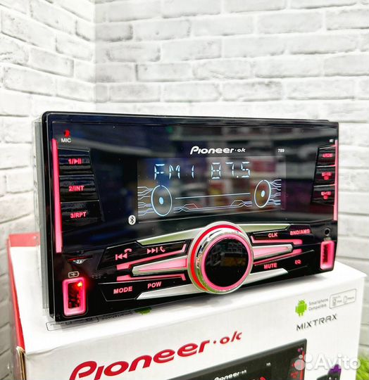 Магнитола 2 din pioneer 4RCA DSP арт884