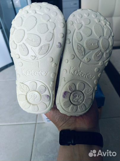 Туфли летние ясельные