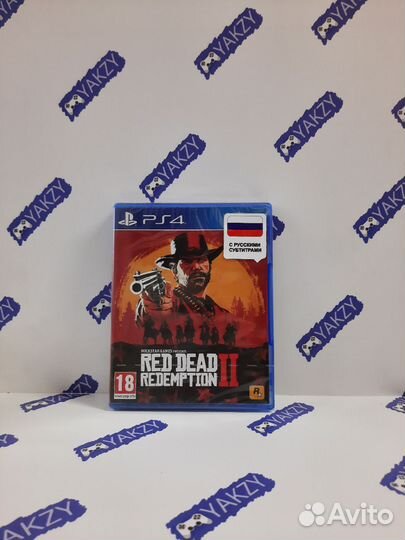 Red dead redemption 2 ps4 диск