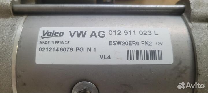 Стартер VW Touareg FL