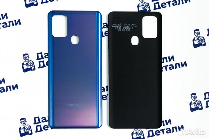 Задняя крышка для Samsung A21s/A217 Синий