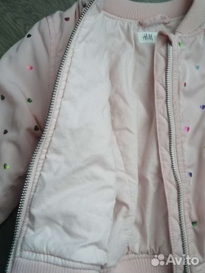 Куртка бомбер hm