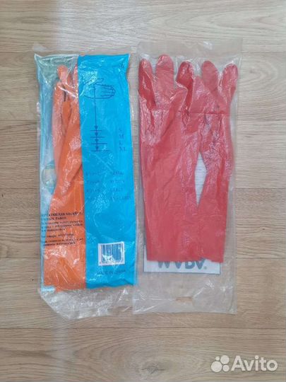 Перчатки резиновые