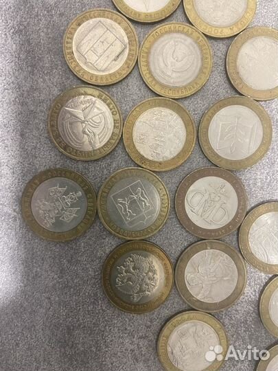 Юбилейные монеты 10 рублей