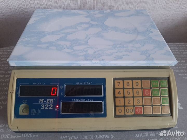 Весы настольные б/у