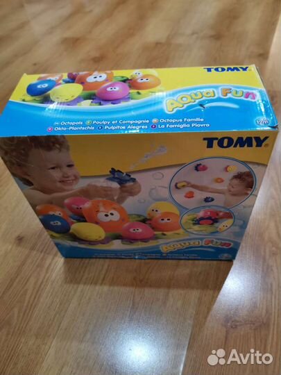 Игрушка для ванной Осьминоги tomy+ набор