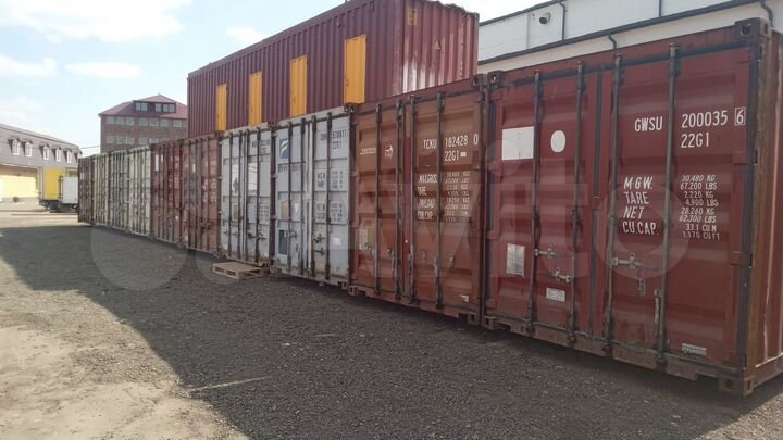 Склад-контейнер, 15 м²