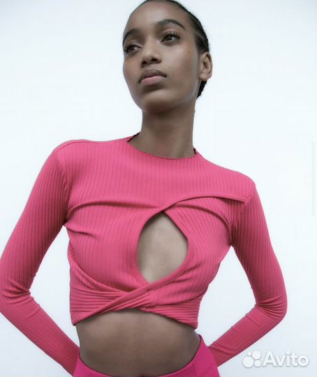 Кроп-топ Zara, размер S, новый