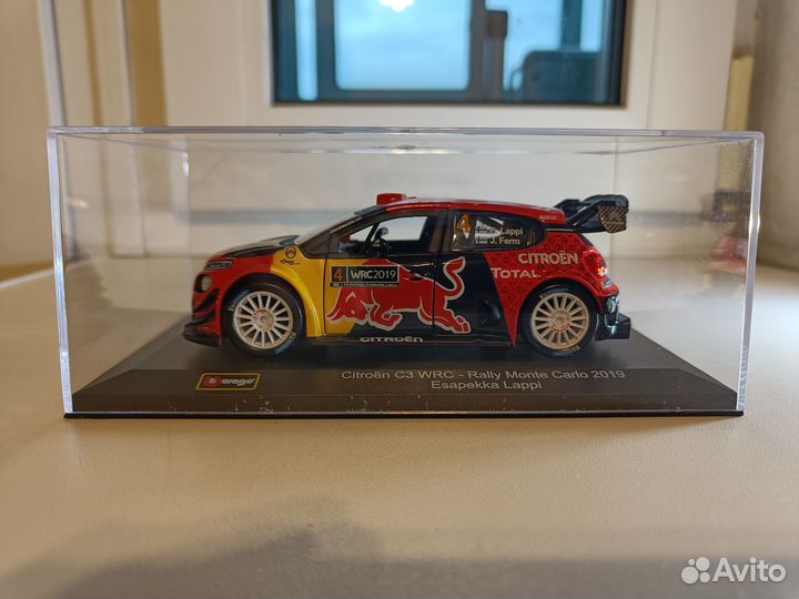 Citroen C3 WRC 2019 Rally Monte Carlo Модель 1/32