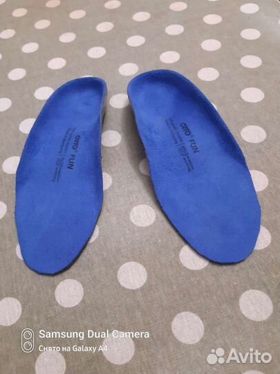 Стельки ортопедические детские