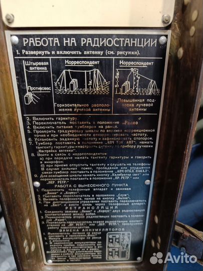 Радиостанция р109м СССР