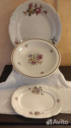 Блюдо фарфор