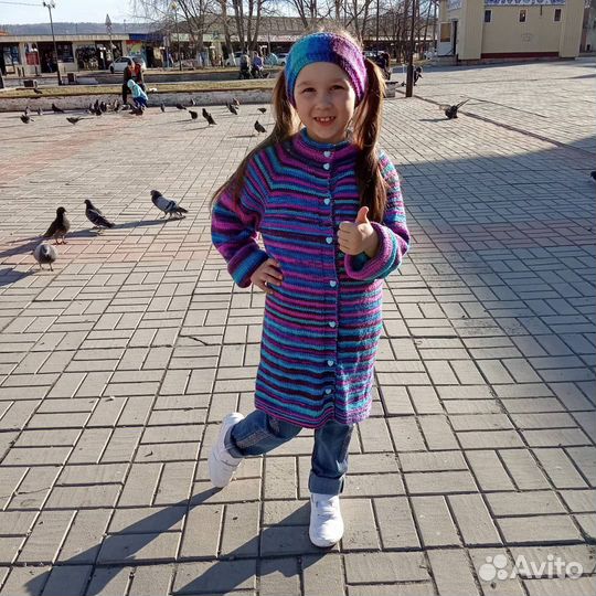 Кардиган для девочки