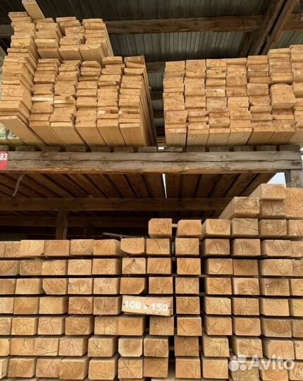 Брус с доставкой / пиломатериалы