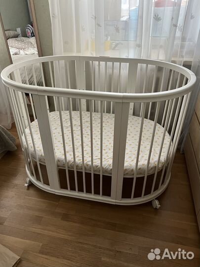 Кроватка детская круглая