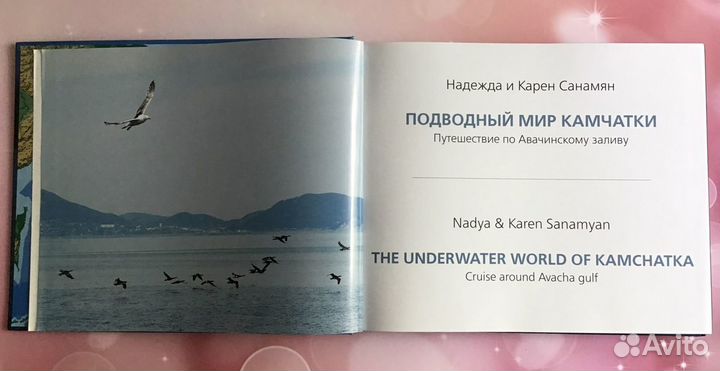 Книга Фотоальбом подводный мир камчатки раритет