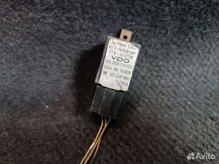 Реле Opel Vectra 1990 A C20XE 90246960