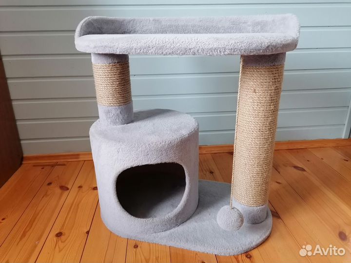 Когтеточка домик для кошки бу