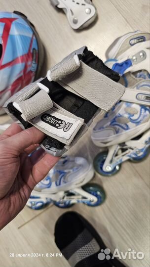 Ролики, шлем и защита