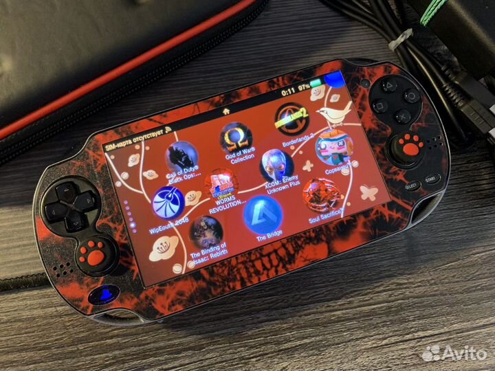 Sony PS Vita 128gb 100+ топовых игр (комплектом)