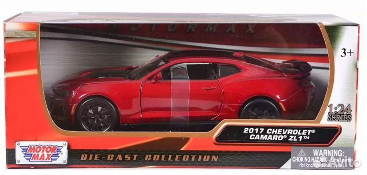 Chevrolet camaro zl1 2017 1/24 Motormax