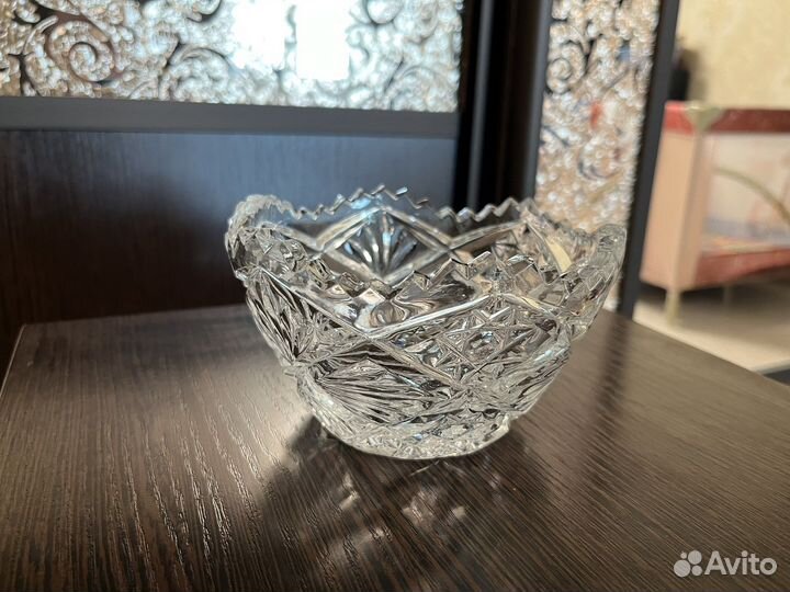 Хрустальная салатница