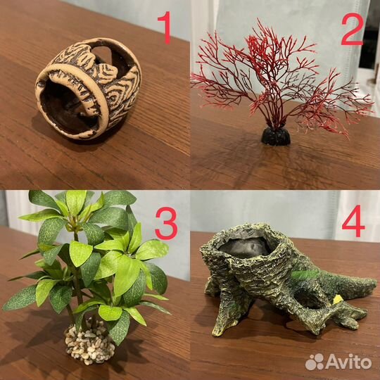 Декорации для аквариума