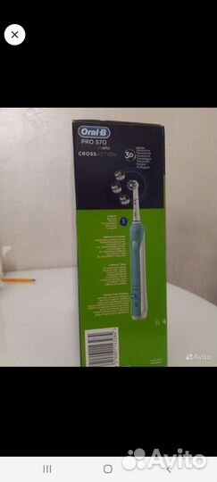 Зубная щетка oral b новая