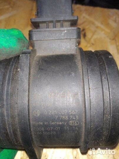 Расходомер воздуха Bmw 320D E90 N47