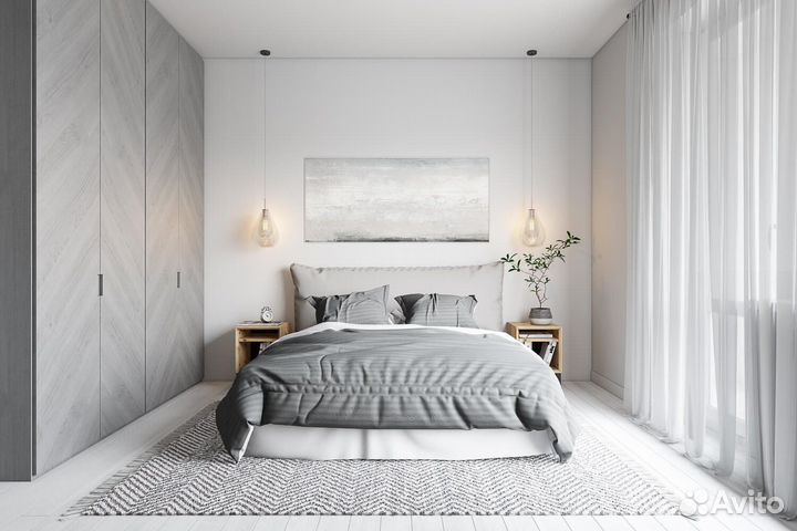 Ремонт квартир под ключ. Ремонт спальни