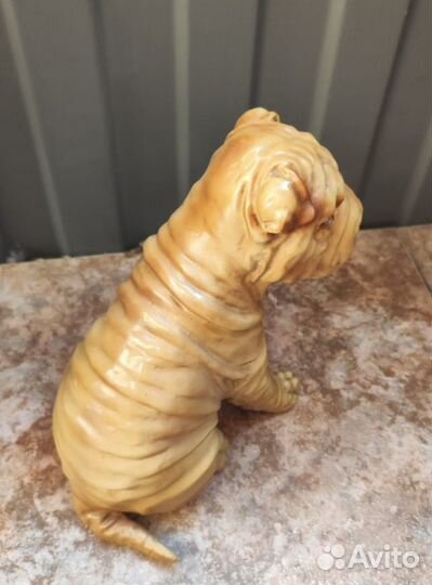 Статуэтка полистоун Шарпей